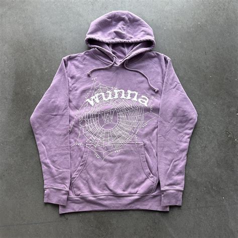 Young Thug Crazy Sp5der Worldwide Gunna Wunna Hoodie Purple | Grailed