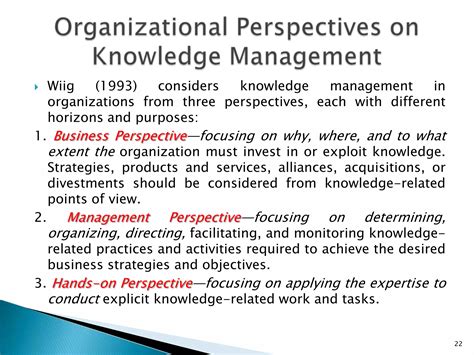 Introduction to knowledge management in theory and practice | PPTX
