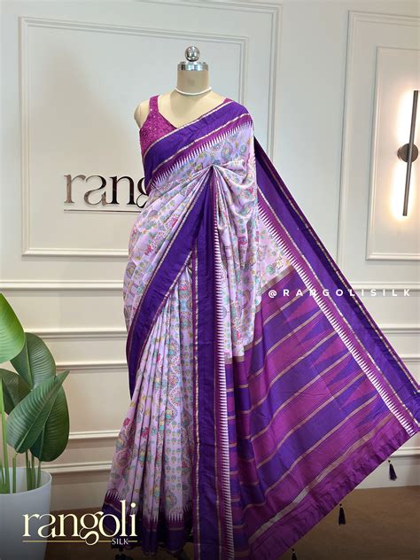 Cotton Silk Saree with Beautiful Motifs & Temple Border - Post 746 ...