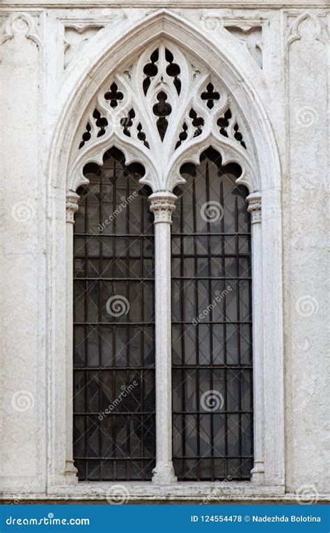 Window of a Gothic Cathedral Stock Photo - Image of sash, outdoors ...