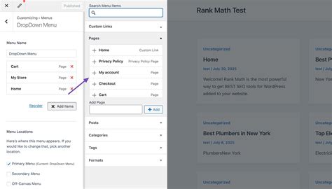 How to Add a Dropdown Menu to WordPress (A Beginner’s Guide) » Rank Math
