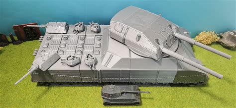 Landkreuzer P. 1000 "ratte" Gigantic German Prototype Tank Kit | 15 Mm ...