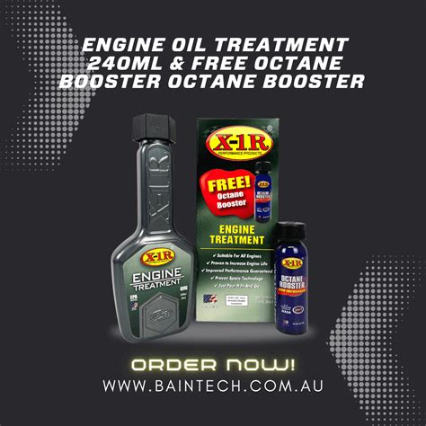 X-1R Engine Treatment with free Octane Booster| Baintech