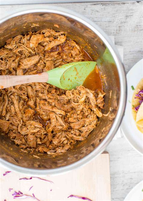 Instant Pot Shredded Chicken Taco Meat