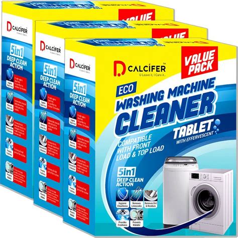Dcalcifer Washing Machine Descaler Tablets 750g Drum Tub Cleaning Front ...
