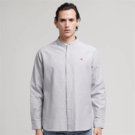 Lee Cooper Long Shirt Connor Light Grey – Lee Cooper Indonesia