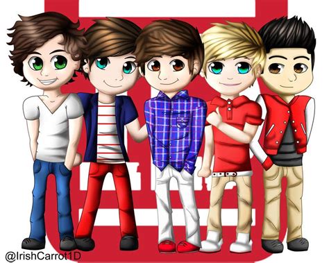 Image result for One Direction Cartoon Characters