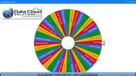 Raffle Draw Wheel