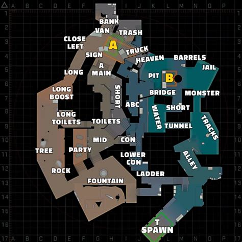 Image result for CS Go 2 Map Layout