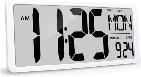 GEELION 18.5 Extra Large Digital Wall Clock Battery Operated India | Ubuy