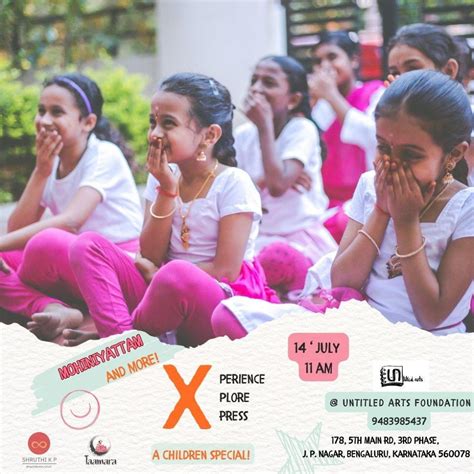 Mohiniyattam and more, Untitled Arts Foundation, Bangalore, 14 July ...