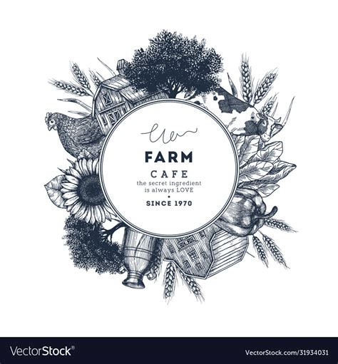 Image result for Farm Round Vector Design