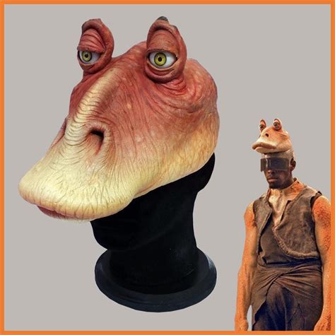 Star Wars Ep.1: The Phantom Menace - Jar Jar Costume Head — Production ...