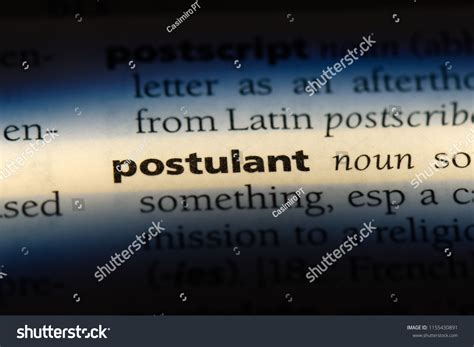 Image result for Postulant Definition