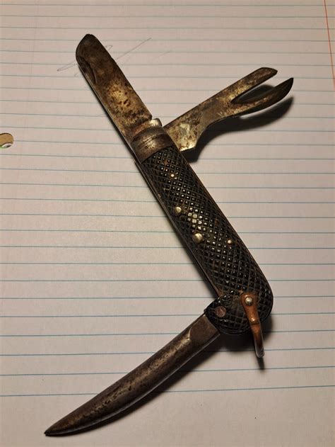 WWII WW2 British Army Military Pocket Knife Richards Marlin spike | #4610392282