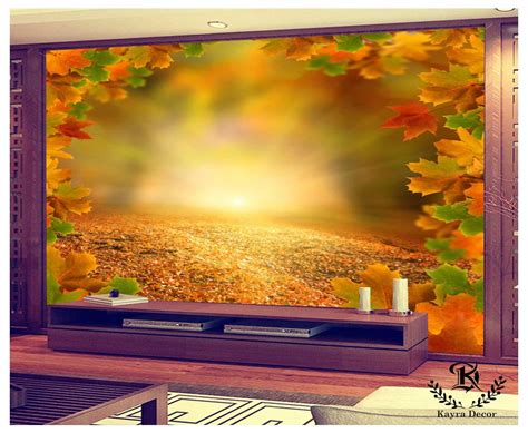 Kayra Decor 3D Print Wallpaper Decal Indoor Wall Mural for Living Room ...