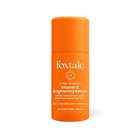 Foxtale 15% Vitamin C Face Serum for Glowing Skin | Pure L-Ascorbic ...