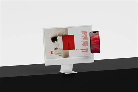 iMac and iPhone Mockup | Premium & Free PSD Mockup Store
