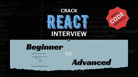 Image result for YouTube React Beginner Coding Interview