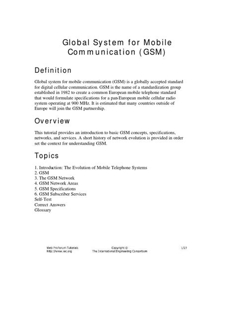 GSM Tutorial 的图像结果