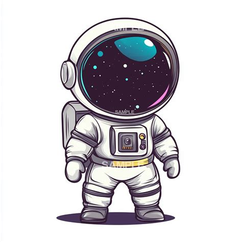 Cute Spaceman / Astronaut Clipart High Quality PNG Format, Commercial ...