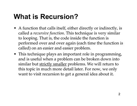 Image result for Recursive Function Meaning