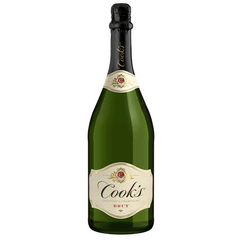 Cooks California Champagne Brut White Sparkling Wine - Shop Wine at H-E-B