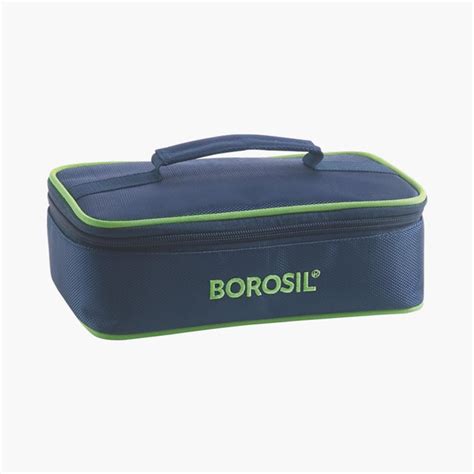 Buy BOROSIL Klip And Store Square Tiffin Box with Bag - Set of 2 ...