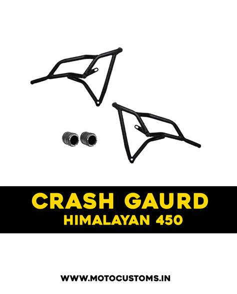 CRASH GUARD for HIMALAYAN 450 BLACK – MOTO CUSTOMS