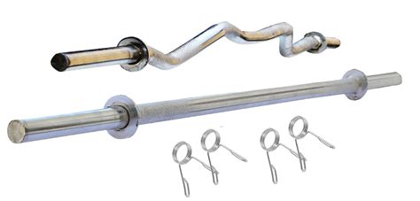 Buy L'AVENIR 3ft. Weight Lifting Straight Rod & Curl/Bend Rod with ...
