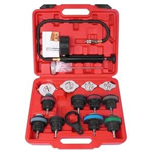 GIMYUAN Universal Radiator Pressure Leak Tester Kit, Car Cooling System ...