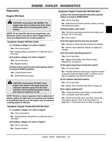 LX277 John Deere Owner's Manual 的图像结果