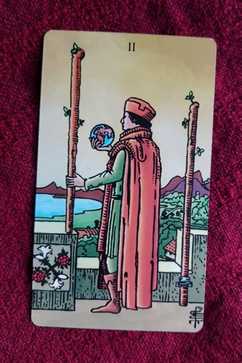 Tarot Card of the Day: 2 of Wands