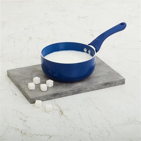 Buy Colour Connect Blue Aluminium Milk Pan- 7 x 16 x 32 cm- 1180 ml ...