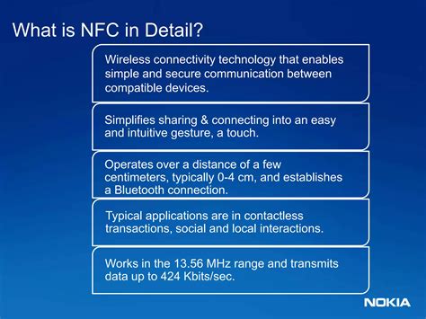 Nokia NFC - Tap into something new | PPTX