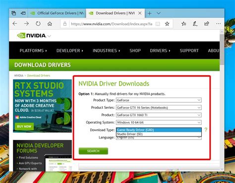 NVIDIA Drivers Download Auto Detect 的图像结果