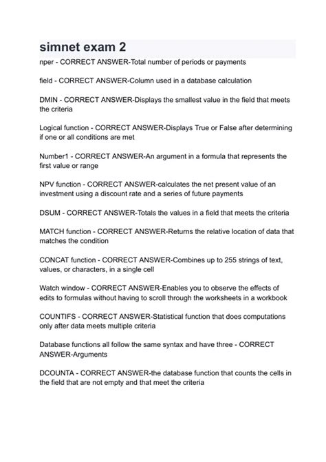 Image result for SimNet Excel 5.2 Skill Review