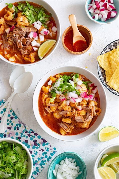 Pozole Rojo Mexicano Receta Receta De Pozole Rojo De Puerco
