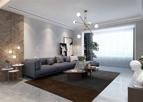 126平米房子装修图，轻奢美式，优雅和舒适并存-模范家装修网