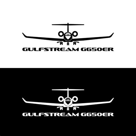 Entry #13 by talijagat for Design a silhouette logo of Gulfstream ...