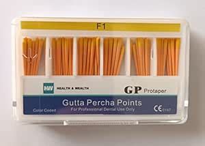 Gutta Percha Points Protaper 6% F1 60 points : Amazon.in: Industrial ...