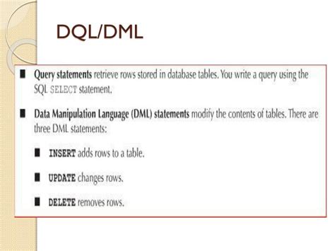 Image result for Data Query Language Select