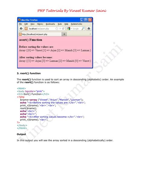 Image result for Array Sorting in PHP