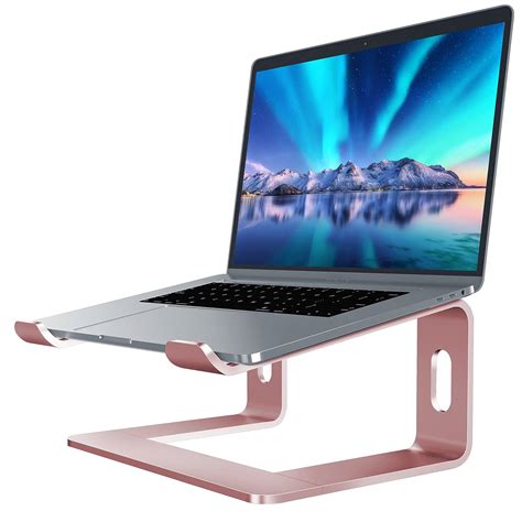 Soundance Aluminum Laptop Stand For Desk Compatible With Macbook Pro ...