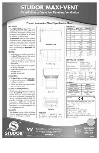 Studor Mini Vent Installation Instructions 的图像结果