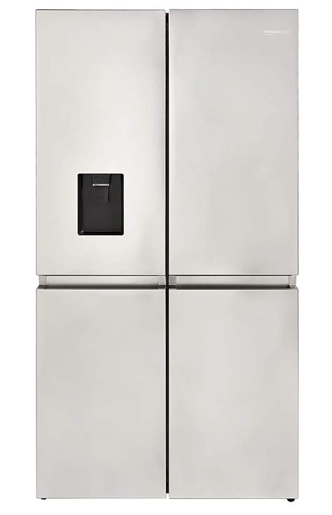 AmazonBasics 670 L French Door Refrigerator (Silver, Triple cooling ...