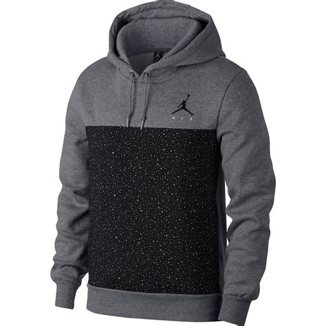 Jordan - Air Jordan Flight Fleece Men's Sportswear Pullover Hoodie Grey ...