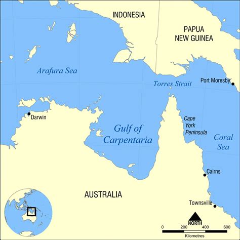What is the Gulf of Carpentaria?
