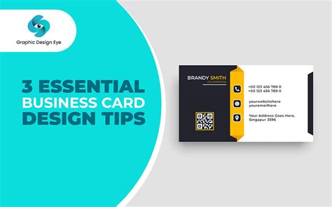 Business Card Design Tips 的图像结果