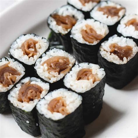 Kanpyo Roll: Deliciously Healthy Japanese Sushi Delight ...